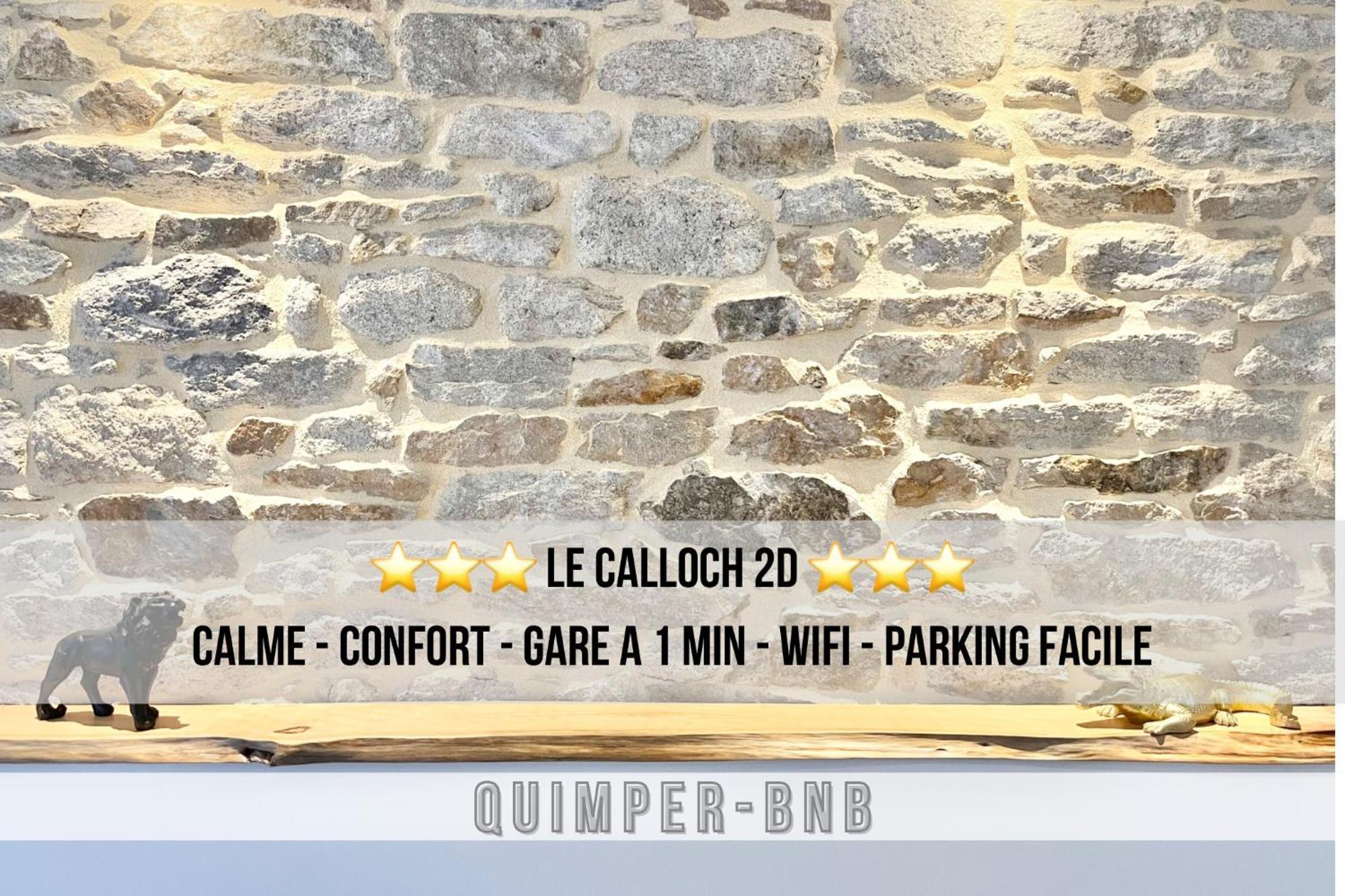 Le Calloch 2D - Studio 4 Etoiles - Quartier Gare - Wifi - Netflix Quimper Exterior photo